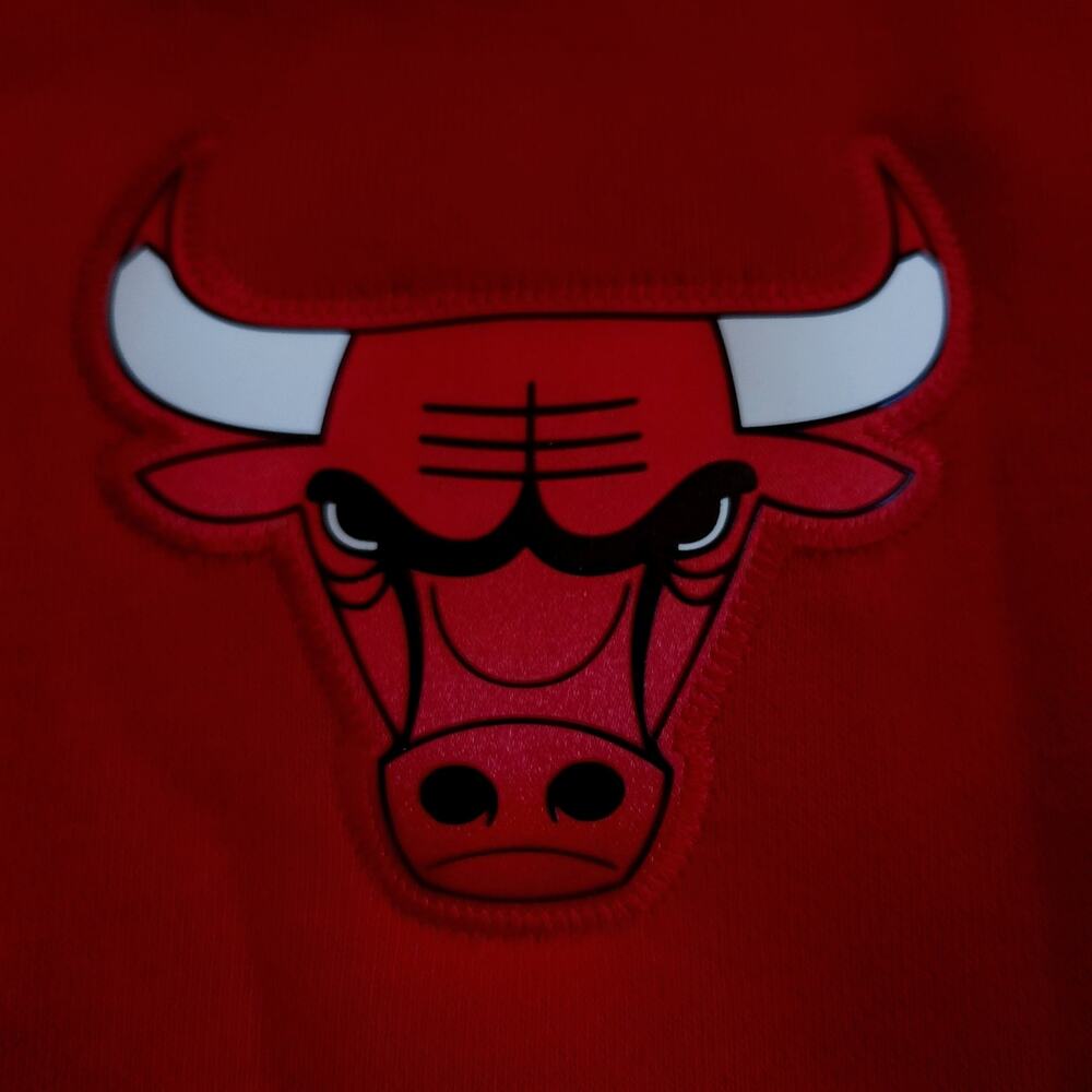 NIKE Chicago Bulls NBA modern cape full zip high low hoodie sweatshirt Sz S NEW - Picture 4 of 7